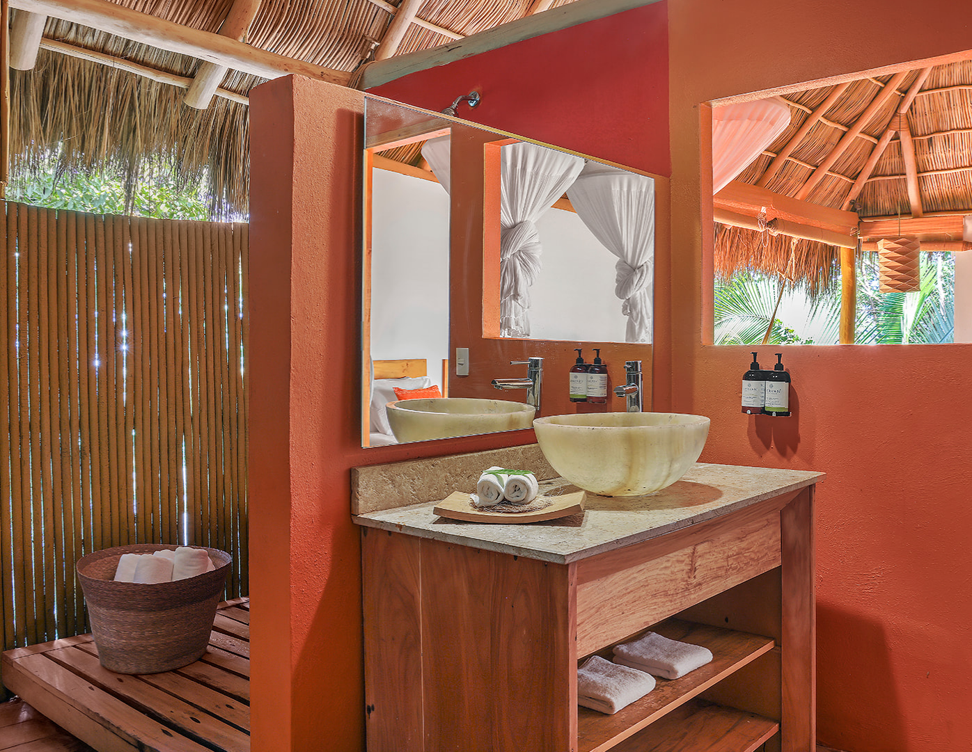 Xinalani Palapa Bed - Open Air (No AC)