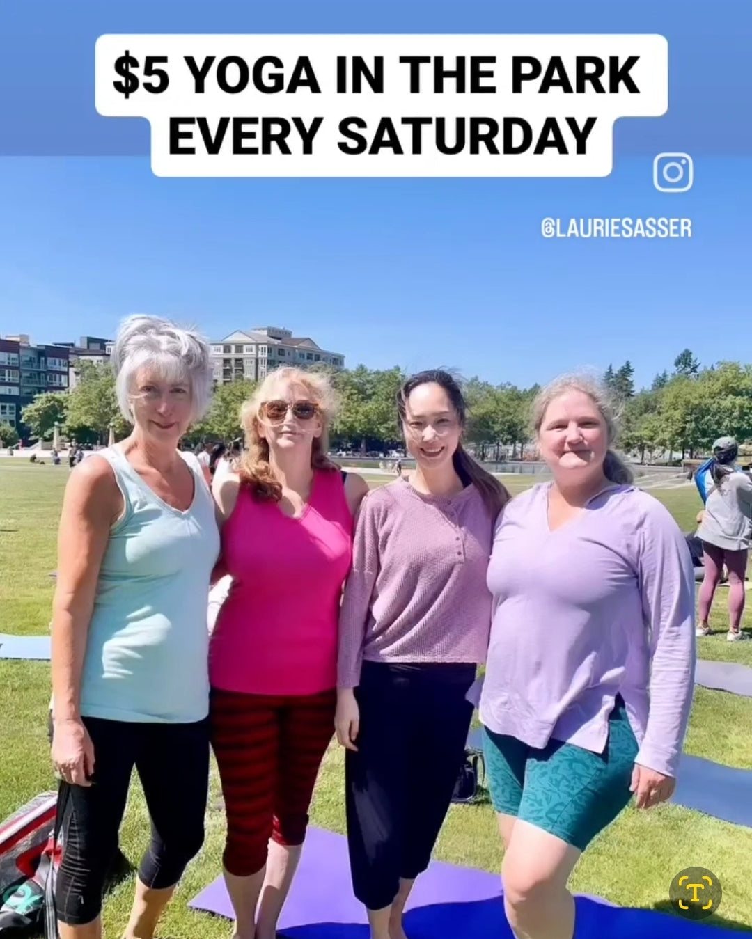 $5 Yoga In the Park 2025