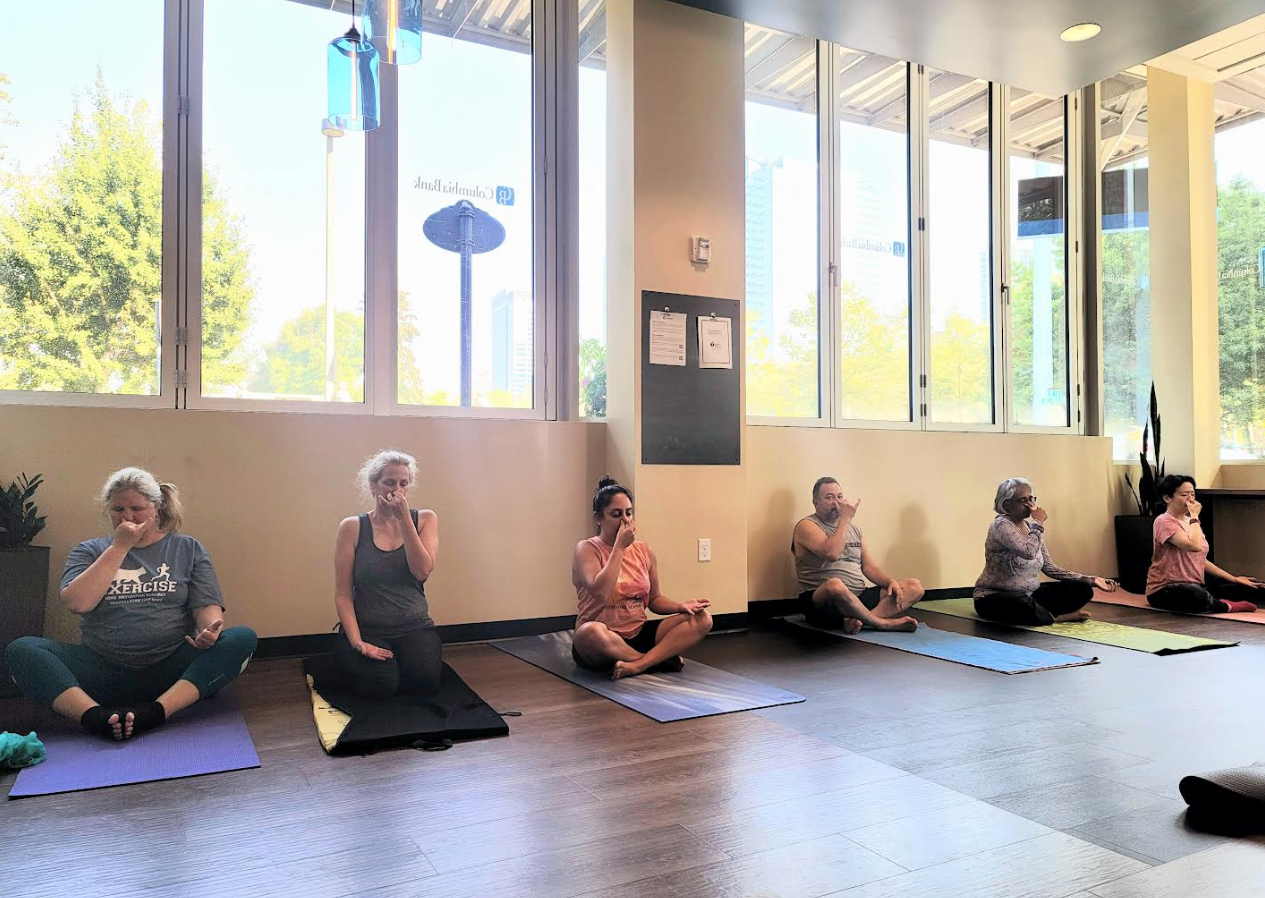 $5 Yoga at the Bank (Bellevue)