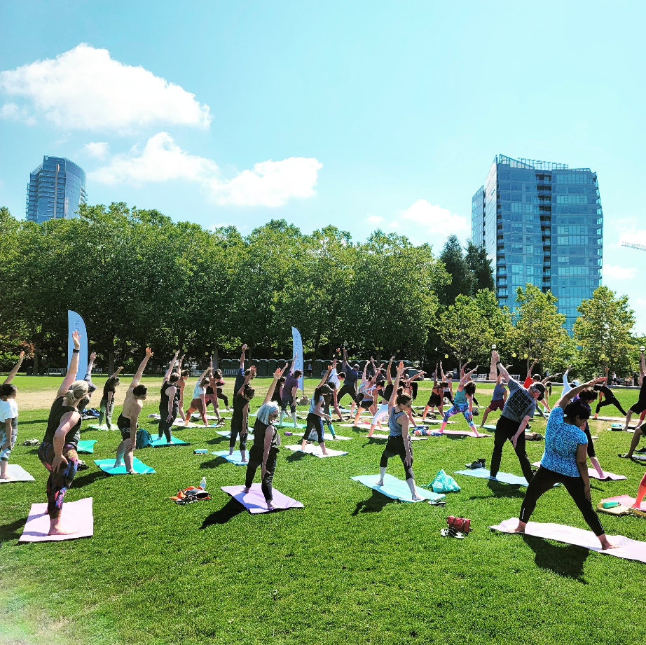 Yoga in the Park — Bellevue