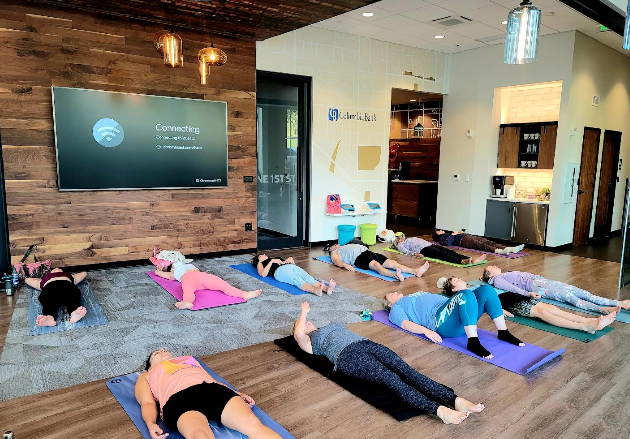 $5 Yoga at the Bank (Bellevue)